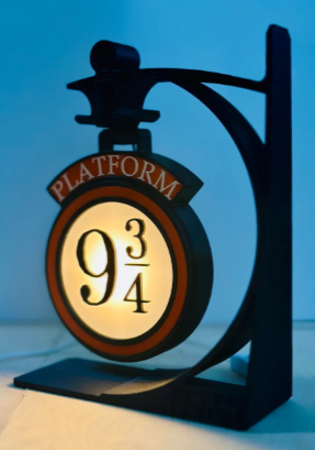 Luminária Plataforma 9 3/4 Harry Potter